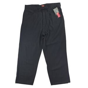 Team Tactics | Black Pull-on Pants w/Drawstring | Size Medium